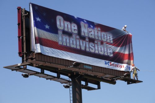 'One Nation Indivisible' Billboard