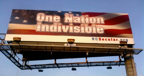 'One Nation Indivisible' Billboard